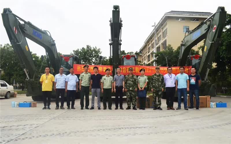 智邦攜手武警總隊，協助部隊應急搶險