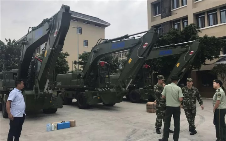 智邦攜手武警總隊，協助部隊應急搶險