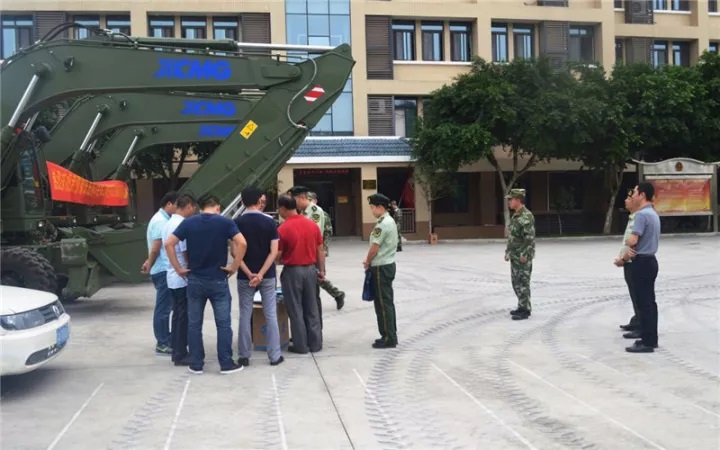 智邦攜手武警總隊，協助部隊應急搶險